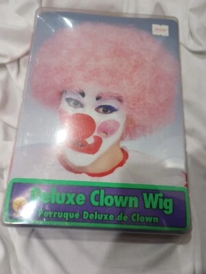豪华小丑 WIG 粉色红宝石万圣节 COSPLAY 服装 — 第 1/2 张图片