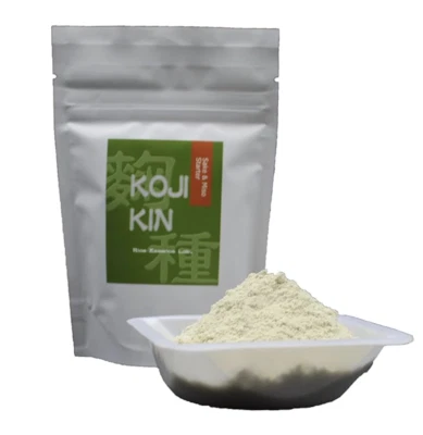 RICE ESSENCE Koji Kin Starter Spore for Grain And Rice Koji Miso Sake 60g (2oz) exp 12/2026
