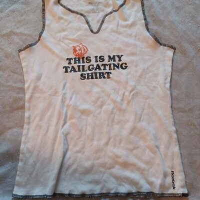 Cincinnati Bengals Unisex Tailgating Reebok Tank Top Shirt Medium, Pre-Owned - Image 1 of 4