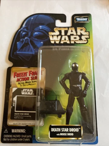 Death Star Droid 1997 STAR WARS Power of the Force POTF Freeze Frame MOC Cover