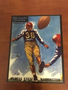 Washington Huskie Vintage Football Poster - Great For Framing - Picture 1 of 1