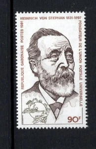 Gabón 1981 HEINRICH VON STEPHAN, FUNDADOR UPU MLH Sc 455 - Imagen 1 de 1