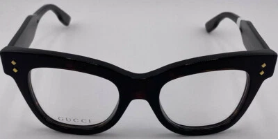 GUCCI GG1082O 003 ГАВАНА 50-21-145 БОЛЬШОЙ ЖЕНЩИН ОЧКИ ОПРАВЫ - Изображение 1 из 4