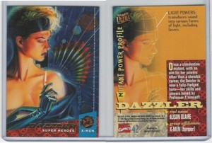 1994 Fleer Ultra, X-Men, Marvel, #42 Dazzler, Super Heroes