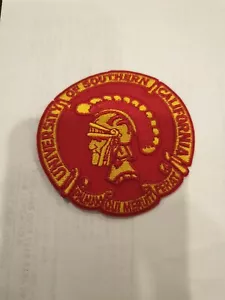 USC Southern Cal Trojans Embroidered Iron On Patch 3” X 3” - Picture 1 of 1