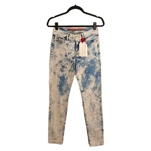 STANDARDS & PRACTICES Skinny Jeans Psychoweiß Tupfendruck mit gepunktetem Druck 26 - Bild 1 von 8