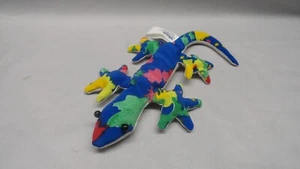 Nanco Eidechse Chamäleon Plüschtier buntes Stofftier Reptil Gecko 6,5 Zoll - Bild 1 von 8
