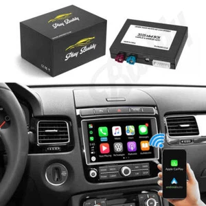 Wireless Apple CarPlay & Android Auto Retrofit for VW Touareg 2010-2018 RNS850 - Picture 1 of 4
