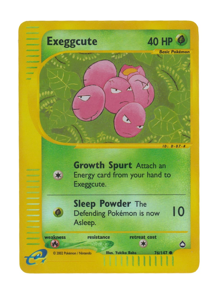Pokemon 76/147 - Exeggcute - Reverse Holo - Bild 1 von 1