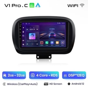 Autoradio Fiat 500X 2014-2020 2G+32GB CarPlay-AndroidAuto Inalámbrico - Imagen 1 de 10