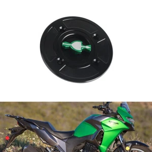 Aluminum Fuel Tank Cap Cover For Kawasaki Versys-X 300 Z400 Z650 Z900 Ninja 650 - Picture 1 of 9