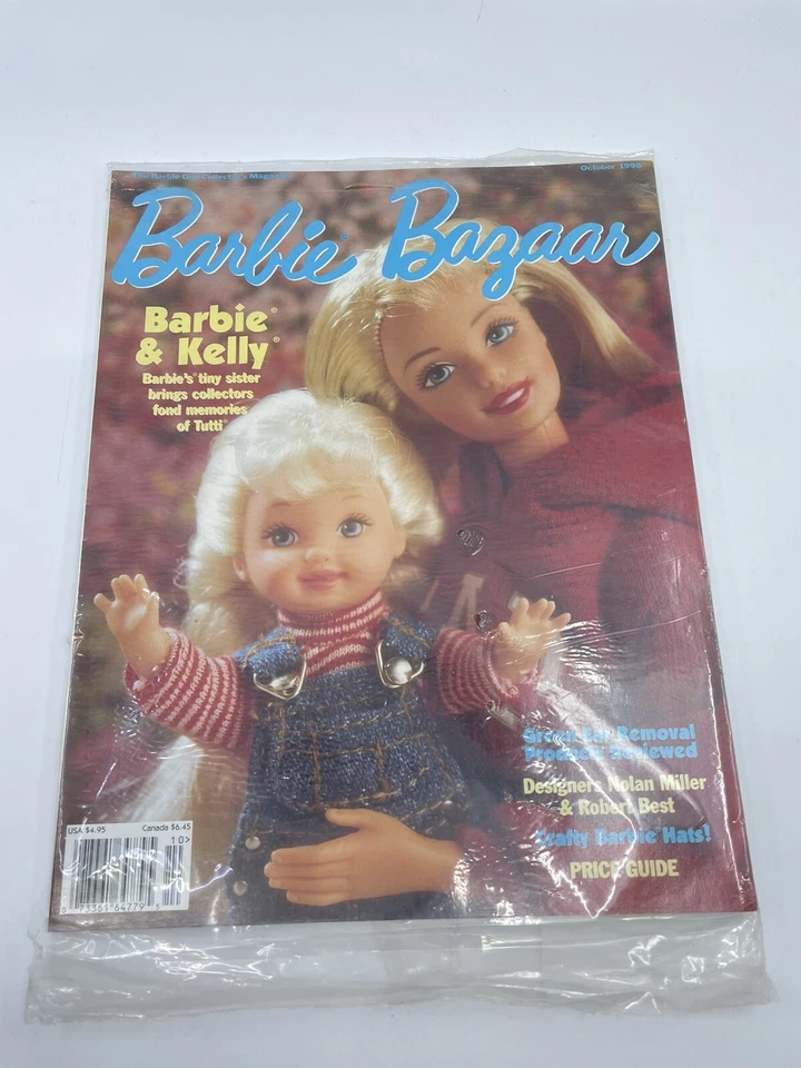 BARBIE BAZAAR MAGAZINE OCTOBER 1997 VOLUME 9 ISSUE 5 BARBIE'S AMERICAN GIRL