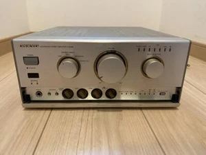 ONKYO A-922M Integrated Amplifier AC100V Silver Confirmed Operation from Japan - Picture 1 of 8