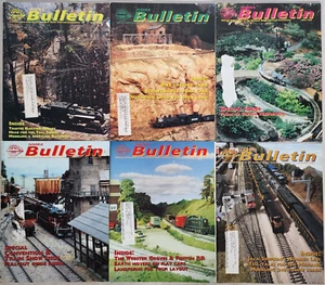 NMRA Bulletin Lot of 6 - 1994 - 1999 - Model Railroading Magazine - Picture 1 of 3