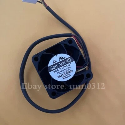 Sanyo SanAce40 9GA0412P3J01 4028 4CM 12V 0.49A 4-wire PWM cooling fan - Image 1 of 3