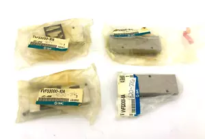 Lot of 4 New SMC VVFS3000-10A Blank Station Kits - Picture 1 of 4