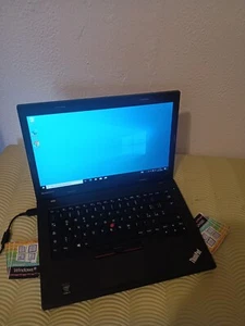 LENOVO THINKPAD l450 14" fullhd 8GB I5-6200u 128GB ssd m2 WIN 11 - Imagen 1 de 8