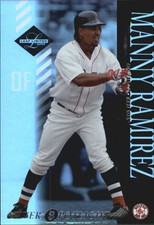 2003 Leaf Limited Silver Spotlight Red Sox Baseball Card #48 Manny Ramirez H/100