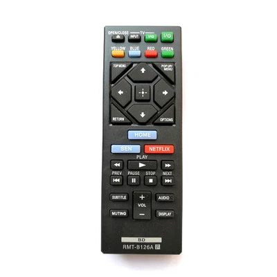 New Replace RMT-B126A Fit For Sony DVD DVD Player BD Remote Control BDPBX120 - Image 1 of 2