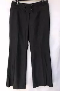 Kenneth Cole New York Womens Slacks Pants Career Gray Size 6p - Picture 1 of 12