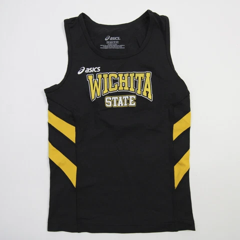 Wichita State Shockers Asics Sleeveless Shirt Women's Black/Gold Used Cover
