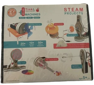 Educational Projects Re: Steam Ages 5+ Butterfly Edufield Steam Projects Kit NIB - Picture 1 of 9