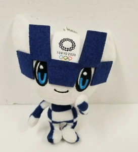 Olimpiadi Tokyo 2020 piccolo portachiavi peluche giocattolo Miraitowa mascotte SegaToys - Foto 1 di 7