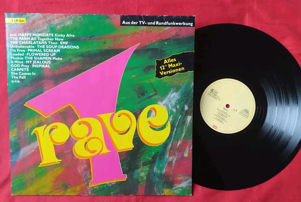 VARIOUS " RAVE I " 2x VINYL LP - Bild 1 von 1