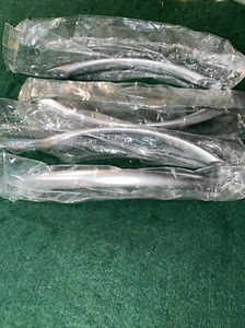 4 Stück Schubladenzug poliert Chrom 5" 127 mm Mitte zu Mitte 6 1/4" 160 mm lang - Bild 1 von 3