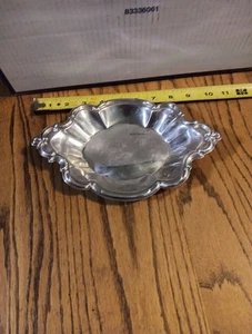 International Silverplate Trinket Dish. 10 In X 6 In X 1in. - Picture 1 of 9