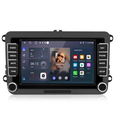 Android 14 Carplay Autoradio GPS NAVI RDS Für VW GOLF 5 6 Touran EOS Tiguan Polo - Bild 1 von 4