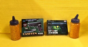 Kugelpistolen Softair 0,08 Joule 2 verschiedene Modele + 4000 Kugeln - Bild 1 von 5