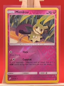 Mimikyu 112/181 Team Up Reverse Holo Rare Pokemon Karte - Bild 1 von 14