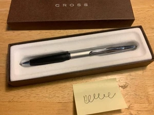 Vintage Cross Silver / Black Mechanical Pencil Original Box Made in USA - Picture 1 of 5