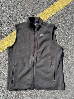 Mens Patagonia Better Sweater Fleece Vest Size XXL Black Full Zip - Image 1 of 3
