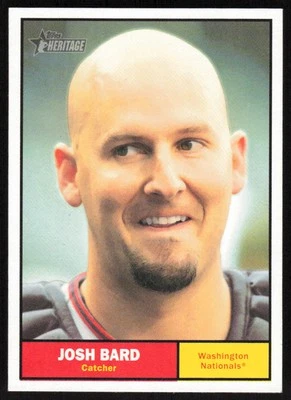 2010 Topps Heritage #158 Josh Bard - Image 1 of 2