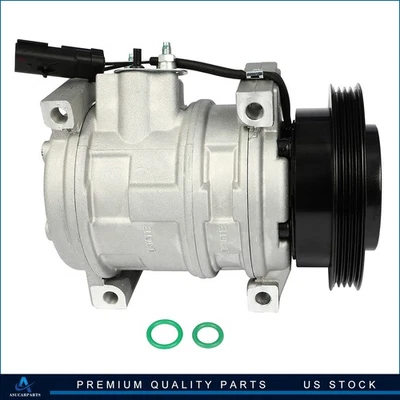AC A/C Compressor Fits Chrysler PT Cruiser 2001-2009 Dodge Neon 2.4L 2003-2005 - Image 1 of 4