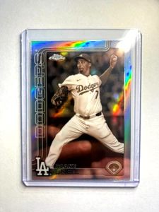 2025 Topps Chrome Blake Snell Sepia Refractor Los Angeles Dodgers #175 - Picture 1 of 2