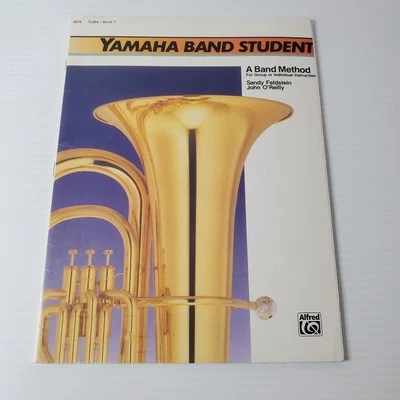 Yamaha Band Student Book 1 Tuba Band Method Alfred Sheet Music Lessons Course  - Image 1 of 4