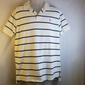 POLO RALPH LAUREN Poloshirt weiß gestreift Größe XL - Bild 1 von 6