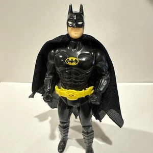 Vintage 1989 Toy Biz 5" Batman Action Figure w/Working Bat Rope Belt - Picture 1 of 9