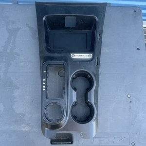 2022 FORD BRONCO CENTER CONSOLE SHIFTER BEZEL DUAL CUPHOLDER OEM OUTER BANKS - Picture 1 of 7