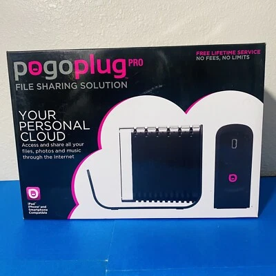 Pogoplug Pro Personal Cloud Device File Sharing Solution w/ Power&Cat5E New - Image 1 of 4