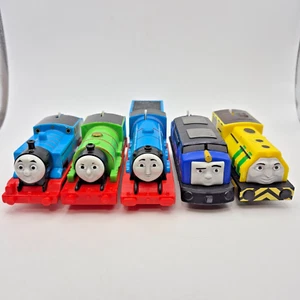 Thomas & Friends 2013 Motorised Trackmaster Thomas, Percy, Racing Raul, Gustavo - Picture 1 of 8