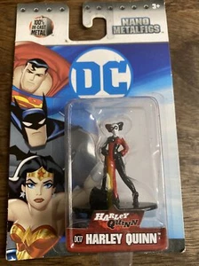 DC HARLEY QUINN ACTIONFIGUR 100% Die Cast Metall Nano Metalfigs Sammler Spielzeug - Bild 1 von 3