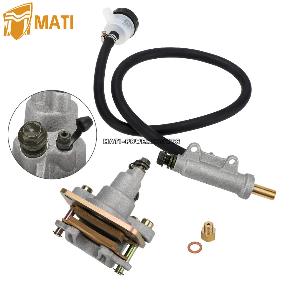 Pinza de freno trasera y cilindro maestro para Polaris Magnum 500 2x4 4x4 2001-2003 Foto 1 de 4