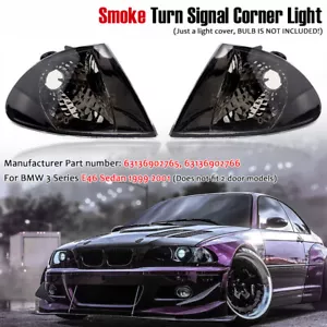 Luz de esquina intermitente izquierda + derecha para BMW Serie 3 E46 Sedán 1999-2001 - Imagen 1 de 10