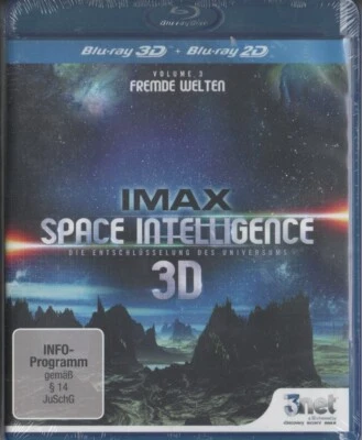 IMAX Space Intelligence Die Entschlüsselung des Universums 3D Blu Ray NEU - Bild 1 von 2