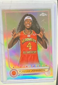 2022 Topps Chrome McDonald’s Flau’Jae Johnson Rookie rifrattore (RC) #93 - Foto 1 di 2