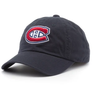 Montreal Canadiens American Needle Azul Marino Línea Azul Sombrero de Papá - Imagen 1 de 2